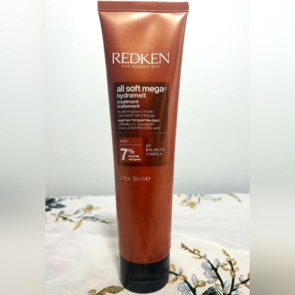 Redken All Soft Hydramelt Nourishing Leave-In Treatment ~New ☆Rare, HTF, VHTF☆ - Picture 5 of 7